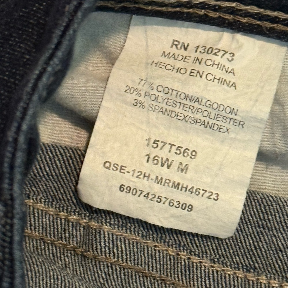 Dark Blue Women's Lee Riders Jeans - Picture 4 of 4